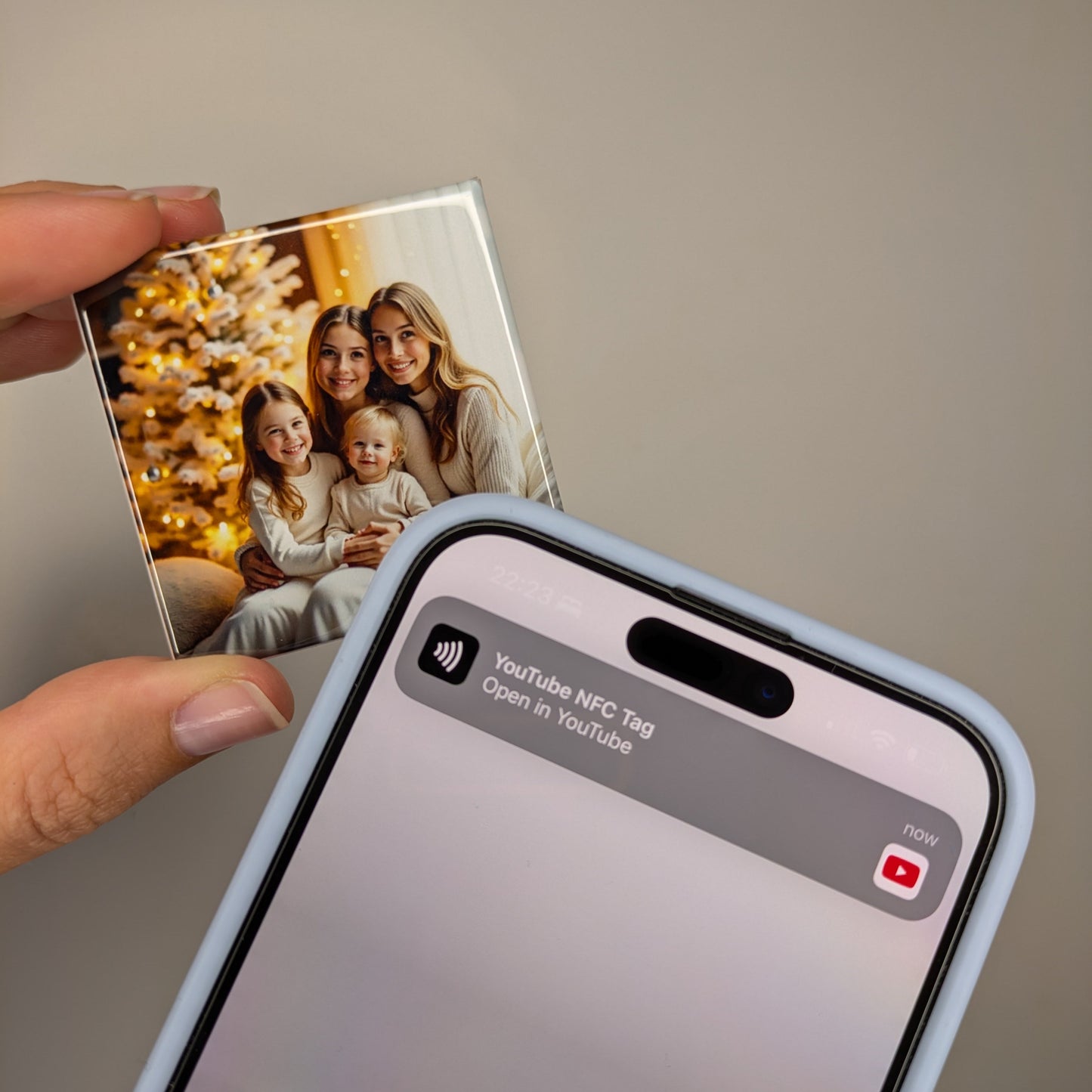 NFC Photo Magnet